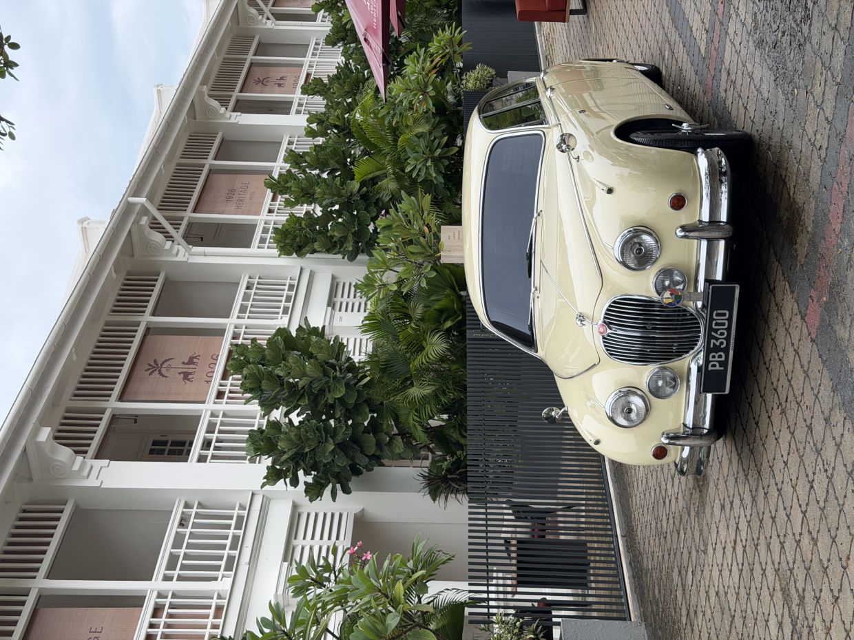 The Heritage Discovery Drive will take hotel guests on a ride around George Town in a vintage car.
