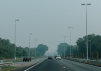 Brunei-Muara haze reaches unhealthy level