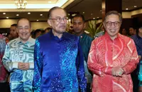 Anwar attends Sabah state govt dinner in conjunction with MTPMA63 meeting