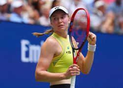 Tennis-Rybakina makes Kazakhstan history as US Open campaign defies early expectations