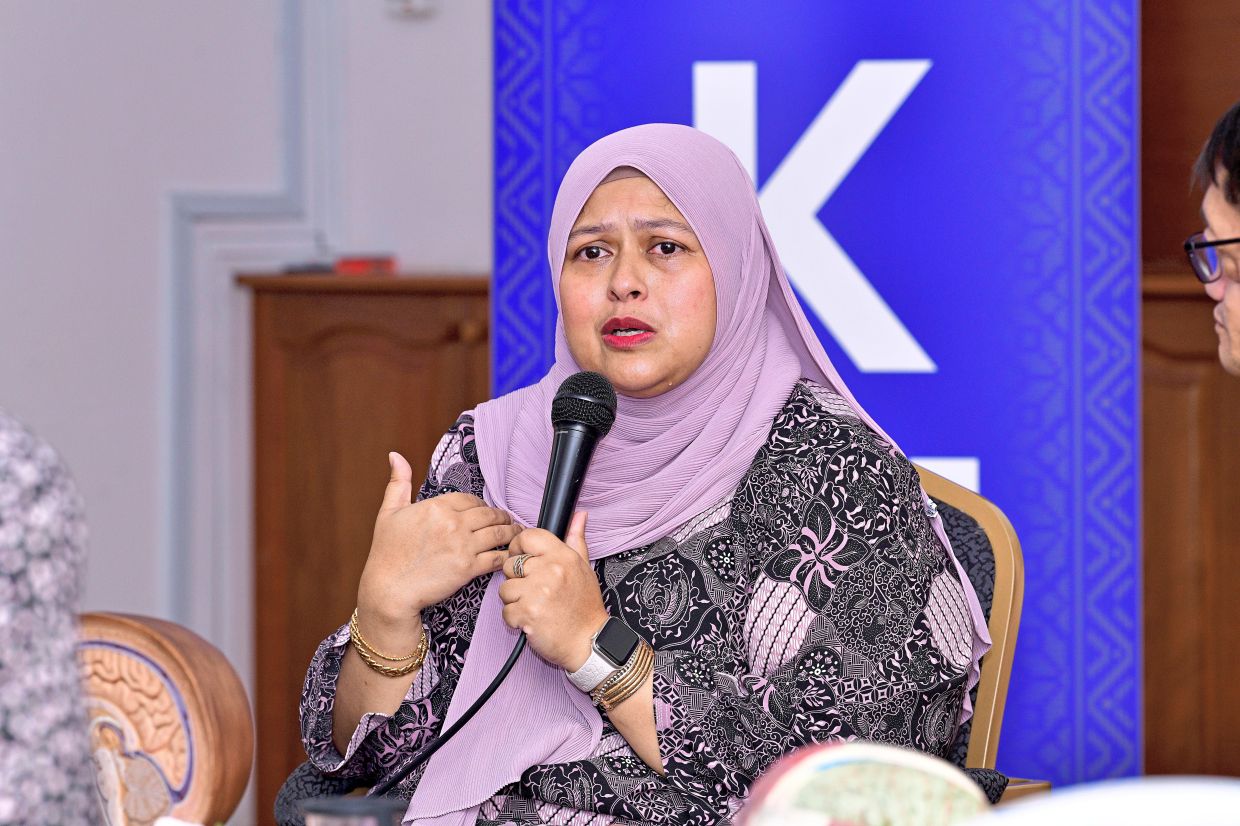 Although now cancer-free, Khadija continues to live with the lasting effects of radiotherapy.