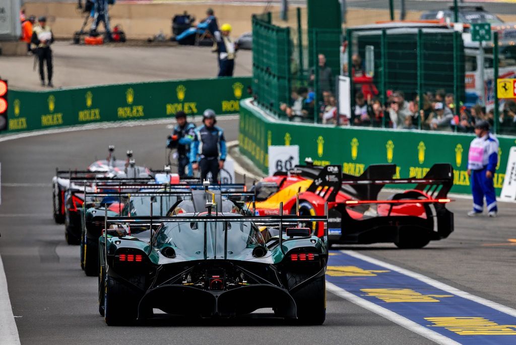 Hypercars ready to race.