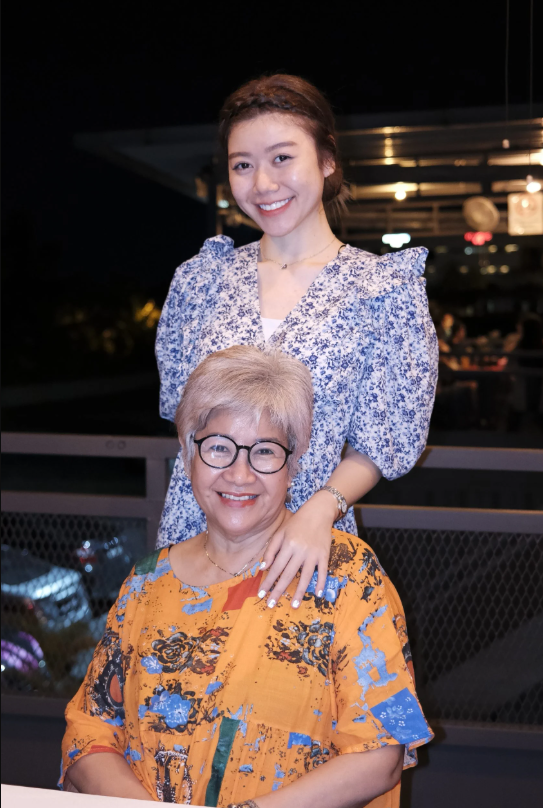 Priscilla views her mum as the most important figure in her life. Photo: China Press