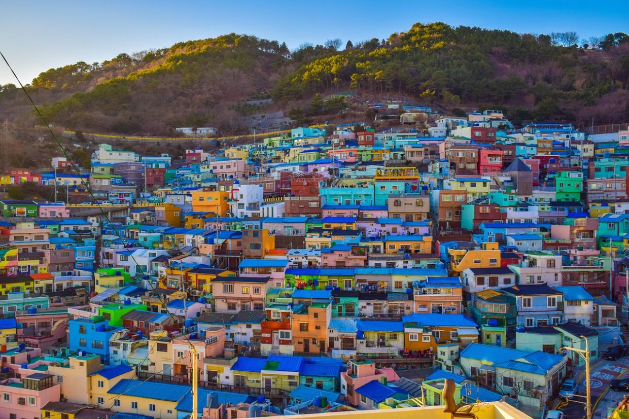 Gamcheon Culture Village in Busan is popular with tourists. — Pixabay