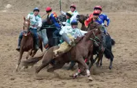 Western athletes try their hand at Kyrgyzstan’s Nomad Games