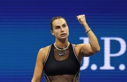 Tennis-Sabalenka pushes past Pegula into US Open final