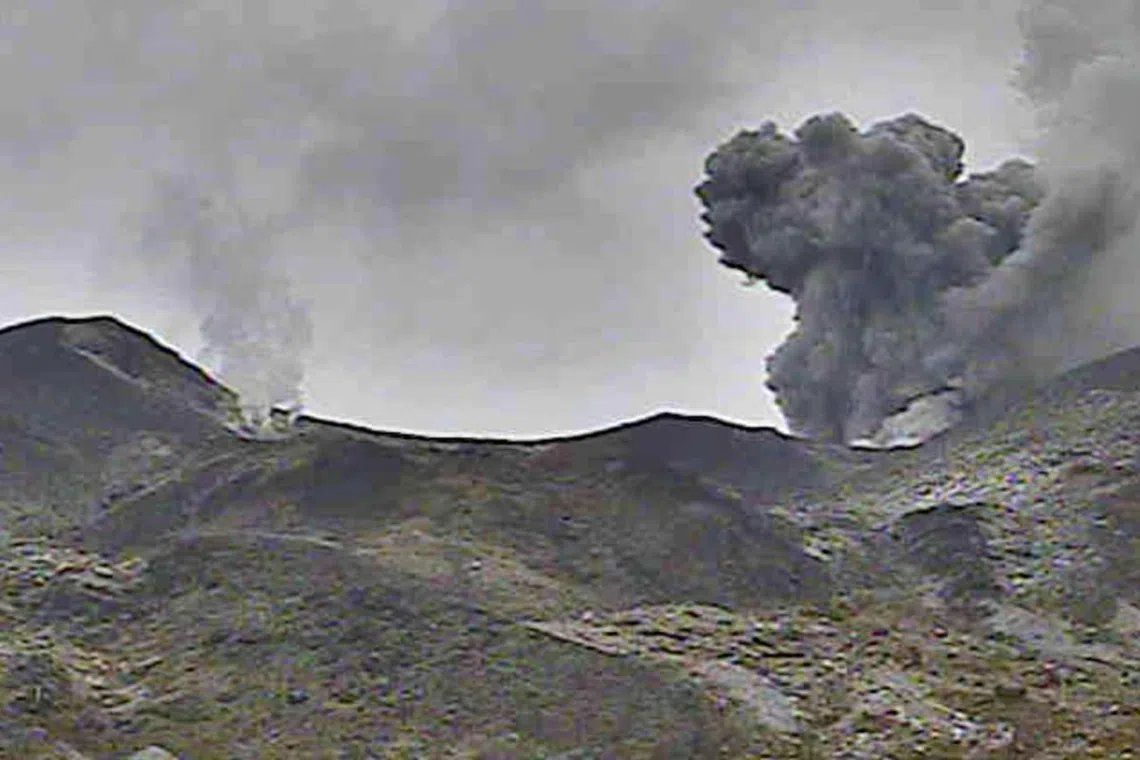 北海道十胜山火山警戒级别提升