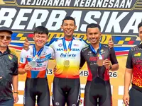 Seventh heaven for Aiman as he defends time trial title