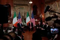 Trump says he would 'love' to see a united Ireland