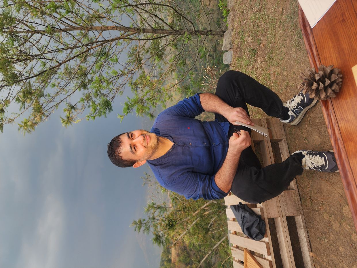 Kim is very selective about who he collaborates with. His most recent collaboration was with Prateek Sadhu (pic) of the famed Naar in India.