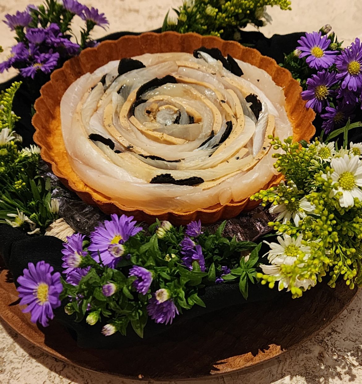 Dishes produced during collaboration dinners are often the result of cultural exchange and discussion.