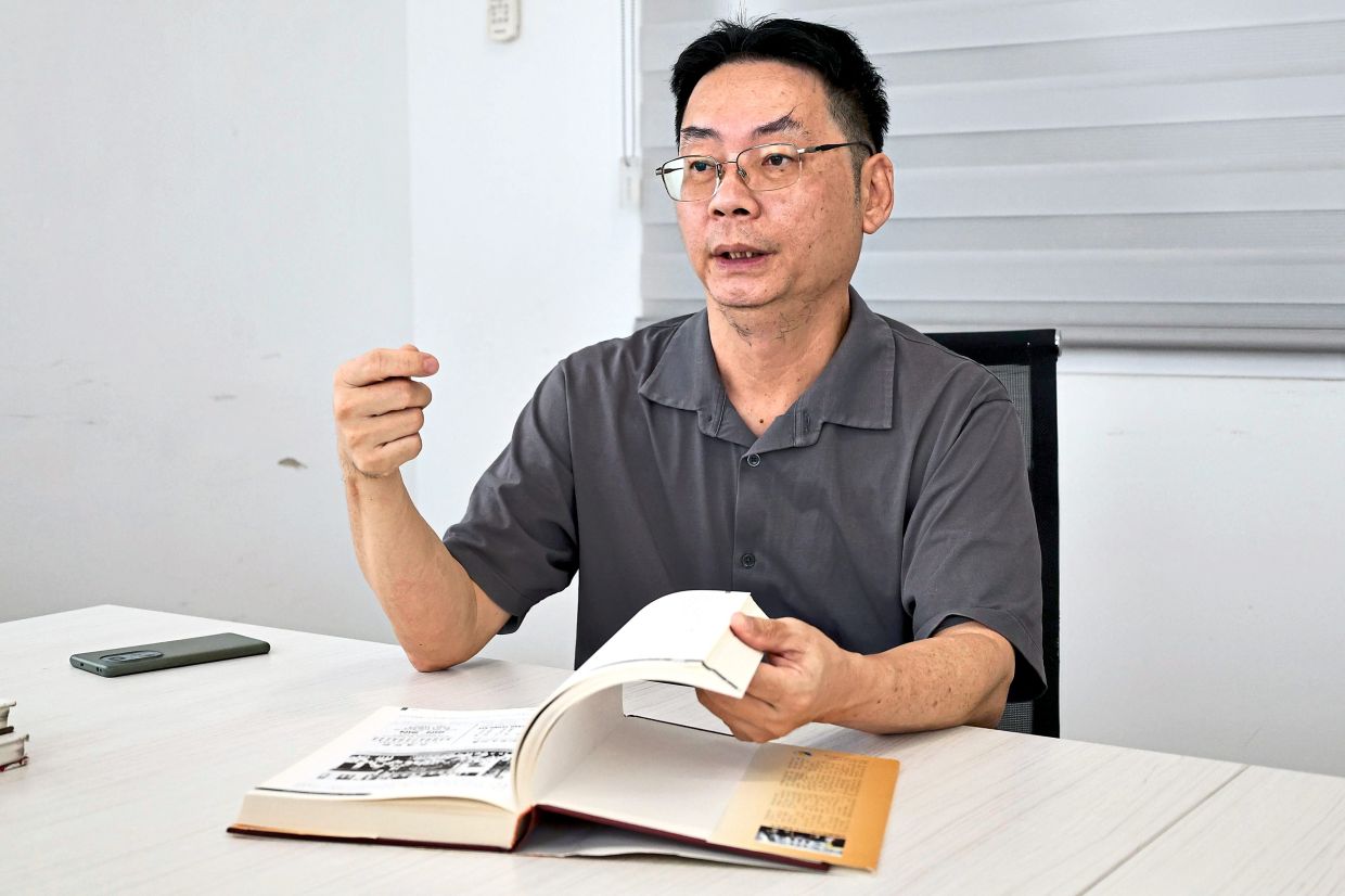 Chiam says to understand Malaysian Chinese society, we should also recognise the differences within the community in terms of ancestral origin, dialect groups and regional cultures.