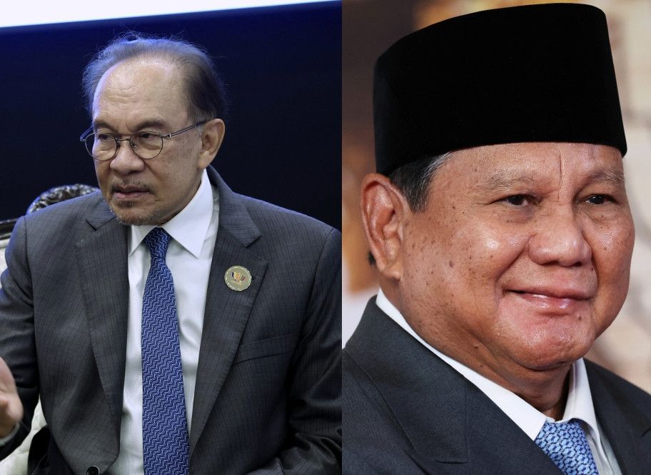 Anwar, Prabowo discuss forest fires, Middle East conflict