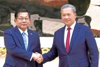 Hlaing steps up Asean outreach