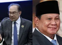 Anwar, Prabowo discuss forest fires, Middle East conflict
