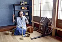 Solitary weavers in Japan’s Fukushima create lustrous thread, fabric