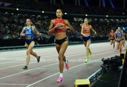 Athletics-Werro outpaces Hodgkinson to win inaugural Ultimate Championship 800m title