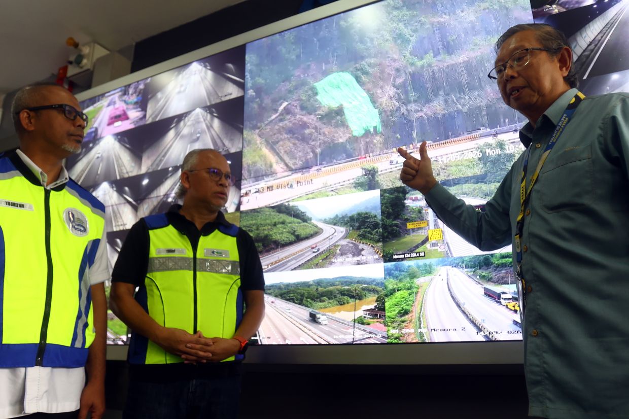 24-Hour CCTV station proposed to watch Menora Tunnel slope after landslide