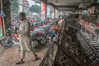 The bikes taking on the oil shock