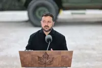 Ukraine's Zelenskiy imposes sanctions on former press secretary