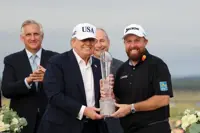 Lowry delights home fans and cheering Trump with Irish Open win