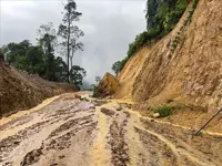 Tropical depression makes landfall with wide area affected in Vietnam