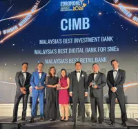 CIMB wins Malaysia’s Best Retail, Investment and SME Banking Awards from Euromoney
