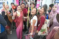 Keretapi Sarong turns 10, bringing Malaysia Day cheer to 10 town and cities