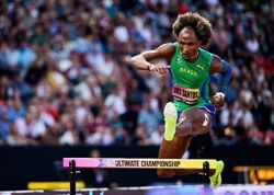 Athletics-Dos Santos delivers again as Sedjati springs 800m surprise in Budapest