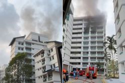Two taken to hospital, 20 evacuated after fire in bedroom of Pasir Ris HDB flat in Singapore