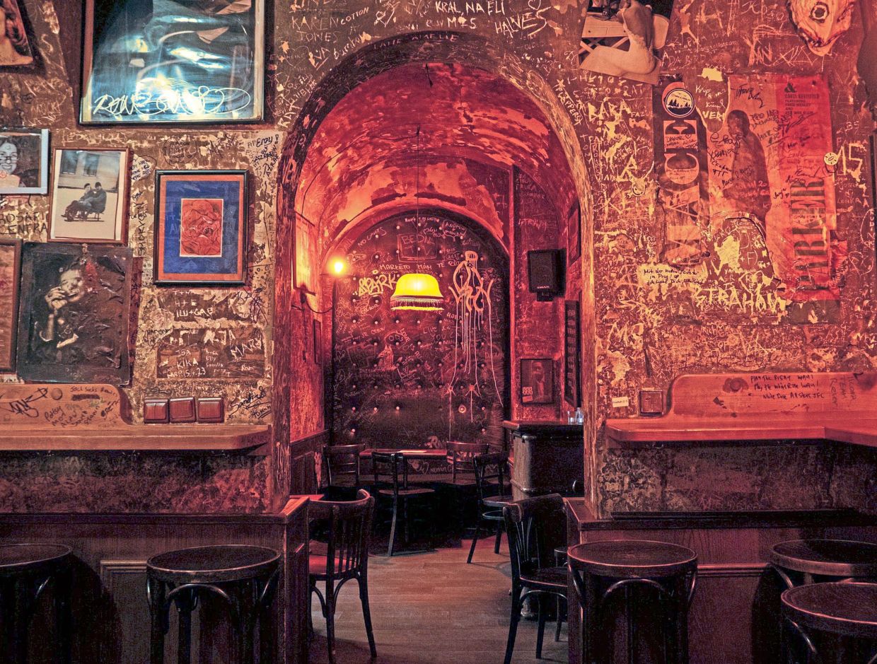 The Bluelight Bar has not only hosted actors, but is also one of the many spots in Prague that have doubled up as a place set elsewhere around the world. — ANDREAS DROUVE/dpa