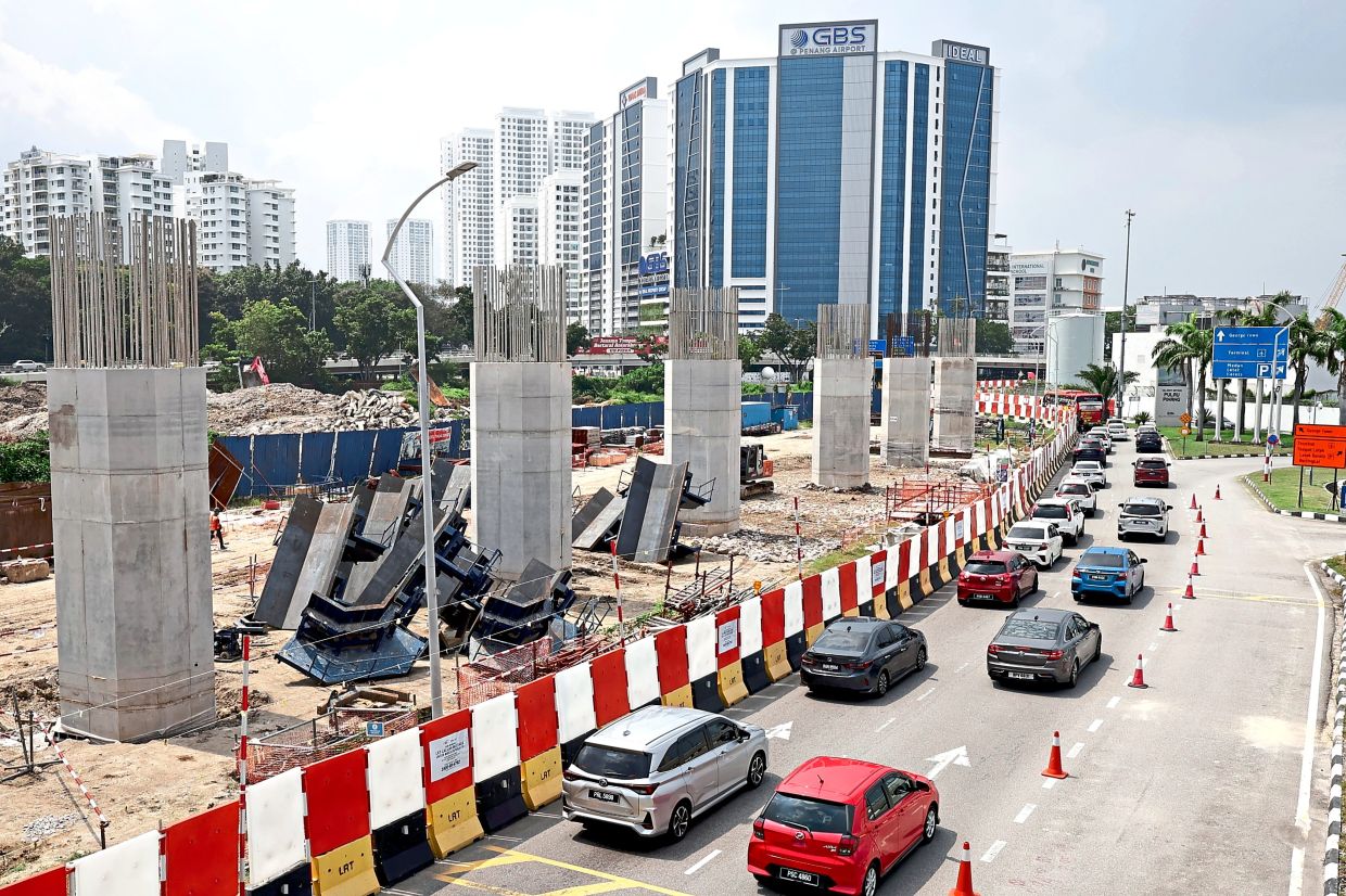 Penang will no longer allow land-use planning, development and transportation to evolve independently, particularly with the ongoing construction of the Mutiara Line LRT. — Filepic