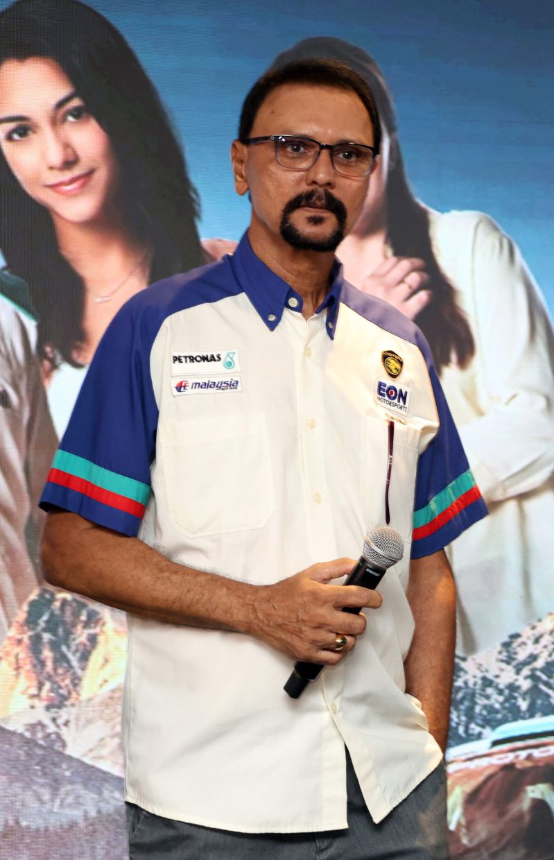 Karamjit was deeply moved to see key moments from his career recreated on the big screen. Photo: CHAN TAK KONG/The Star
