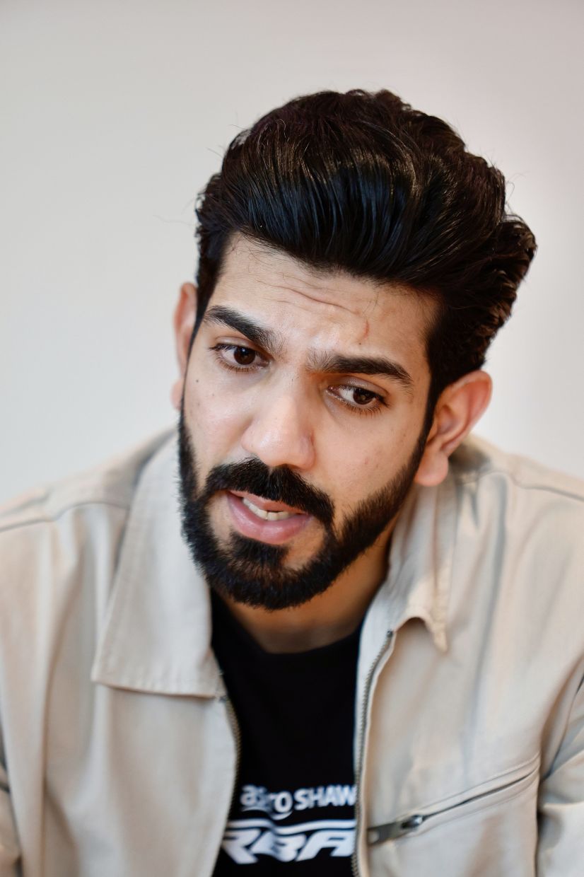 Irfan takes on his first lead role in a Malay-language feature film with 'Terbang'. Photo: FAIHAN GHANI/The Star