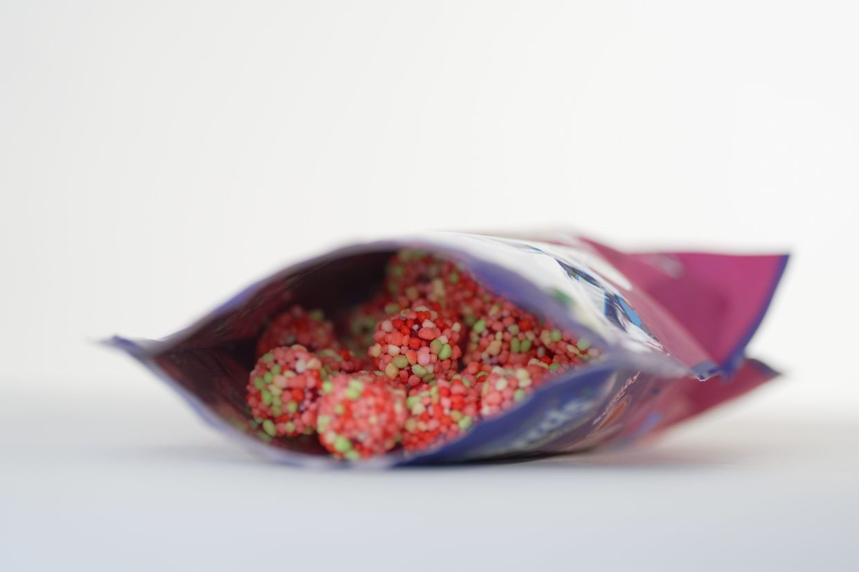 Nerds Gummy Clusters candies. – Photo: AP/Jae C. Hong