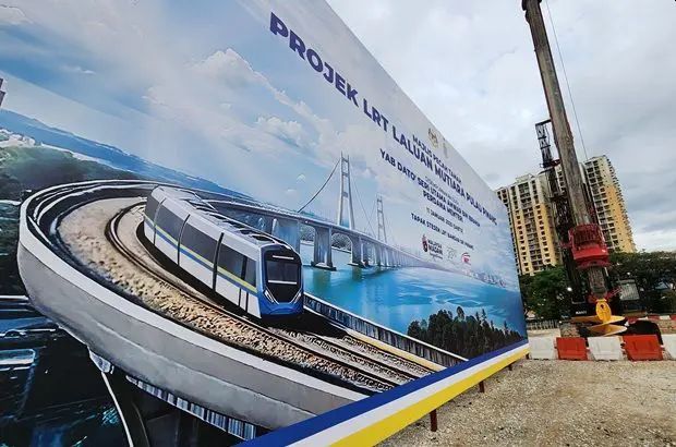Part of Tun Dr Lim Chong Eu Expressway to close for 45 days for LRT Mutiara Line construction work