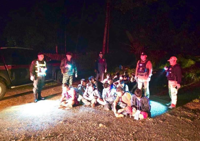 42 Myanmar nationals arrested in Kanchanaburi for illegal entry