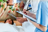 QuickCheck: Is it true that on-call medical officers were served with only sandwiches?