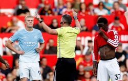 Soccer-Manchester derby VAR stood down from Premier League duty