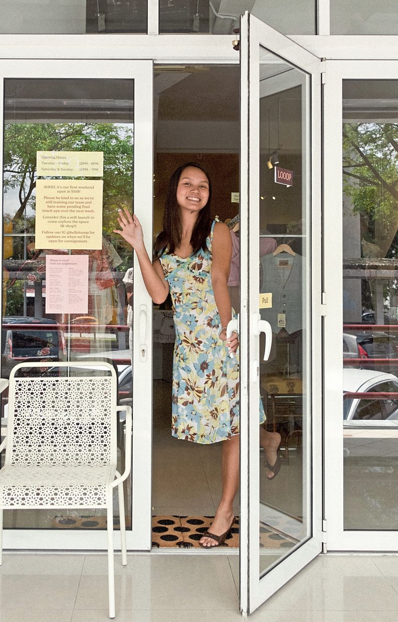 Consider buying one piece that works with your existing wardrobe, choosing second-hand or, better still, looking in your mum’s wardrobe. Photo: Emma Khoo