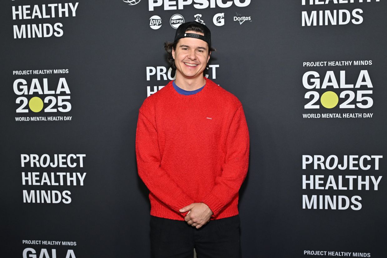 Lukas Forchhammer of the band Lukas Graham. Photo: AP