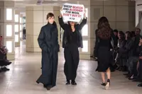 New York Fashion Week runway drama puts sustainability and ethics debate on show