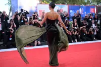 Don’t turn your back on Venice Film Festival’s boldest fashion moments