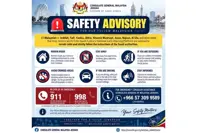 Consulate General urges Malaysians to stay calm, vigilant after receiving Saudi alerts