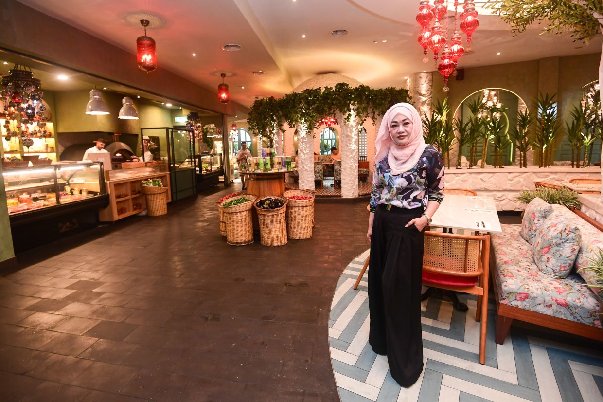 Shereene has been running Arab restaurants in Malaysia for nearly three decades. — EZARD FAROUQ/The Star
