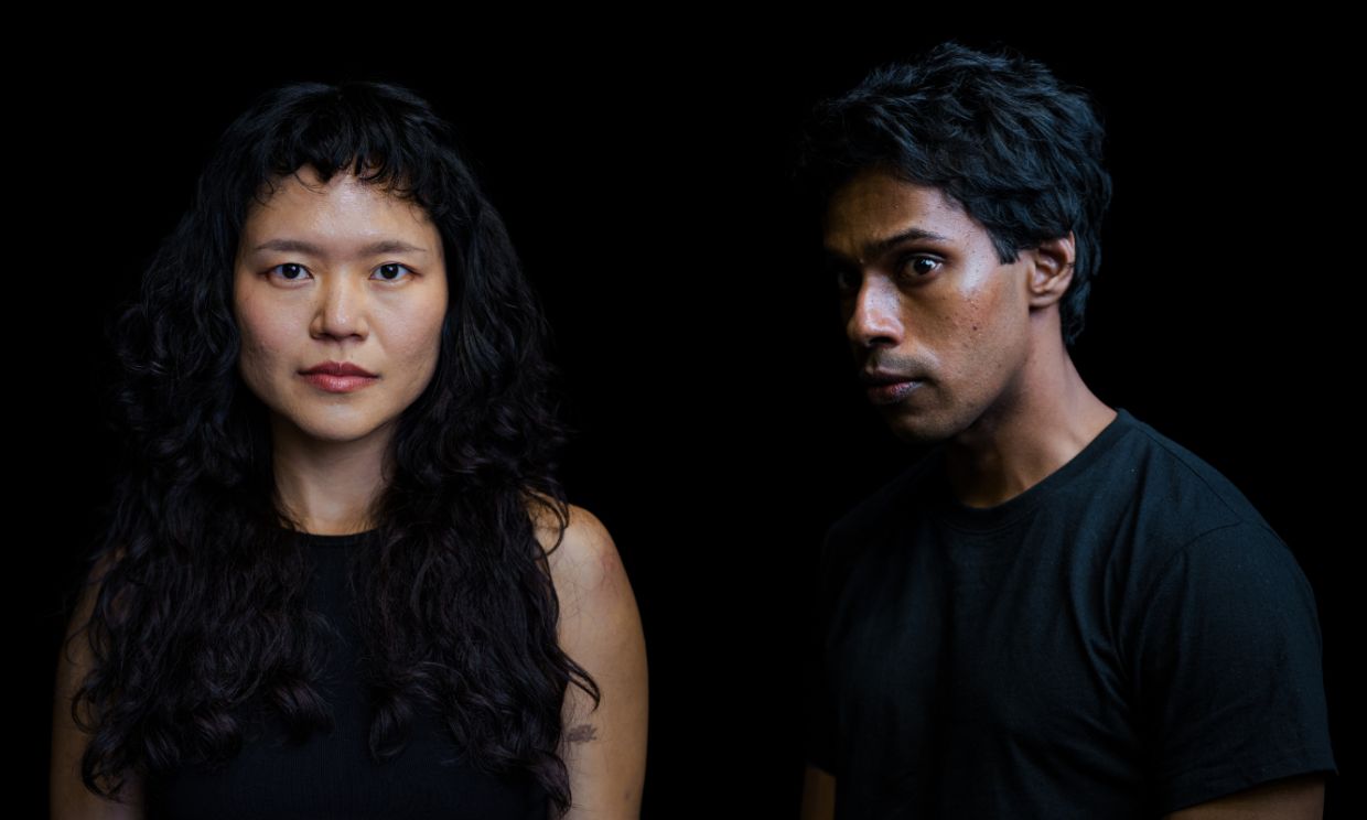 At JCPAC, Vinna Law (left) and Tinesh Janaki Raman star as tragic lovers Eurydice and Orpheus in Sarah Ruhl's 'Eurydice'. Photo: Handout