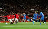 Soccer-Man Utd out of League Cup after going 2-0 up at home and then losing 3-2 in 50-year first