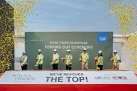 IJM Land and Amona Group celebrates the topping out of Riana Trees Residences