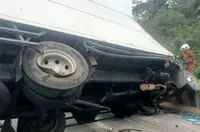 Two-lorry crash near Menora Tunnel triggers 7km gridlock on PLUS Expressway
