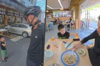 ‘Baby boss’ in China wins hearts after clip shows him playfully courting customers outside eatery